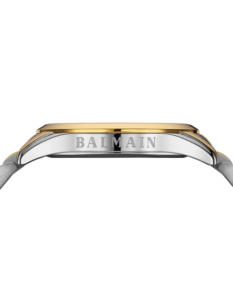 Balmain Women's Swiss Classic R Diamond Accent Two-Tone Stainless Steel Bracelet Watch 30mm