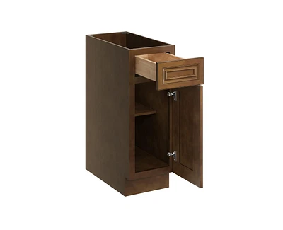 Casainc W12" X H34.5" D24" Plywood Ready to Assemble Floor Base Kitchen Cabinet
