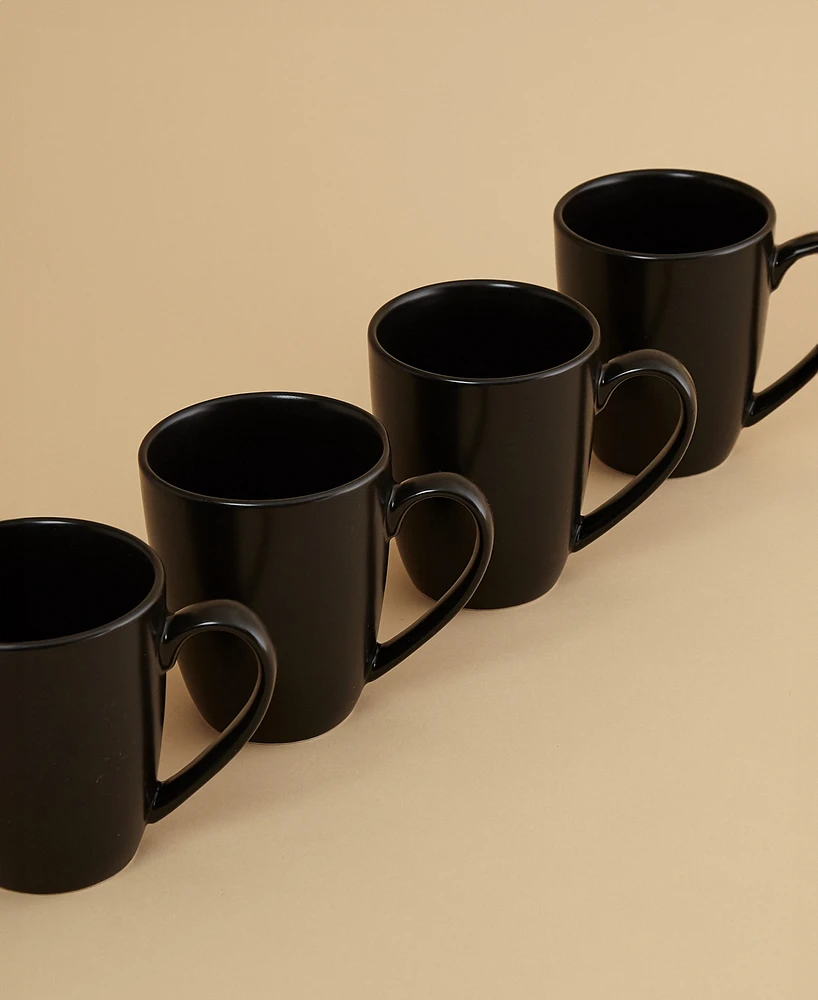 Euro Ceramica Essential Mugs, Set of 4