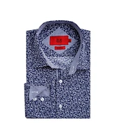 Elie Balleh Big Boys Slim Fit Floral Printed Button-Down Shirt