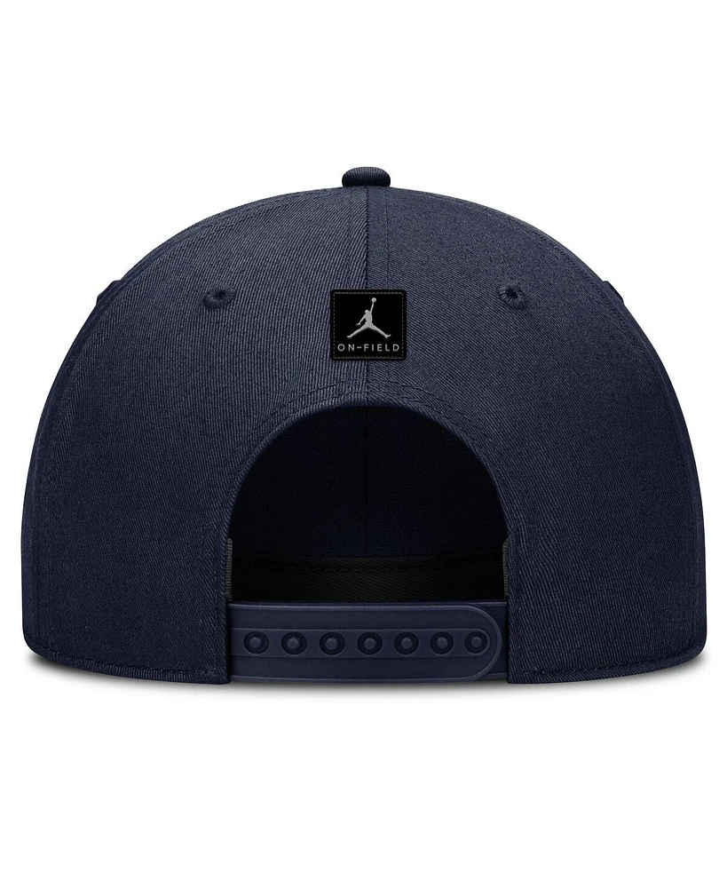 Jordan Men's Navy Michigan Wolverines Rise Adjustable Hat