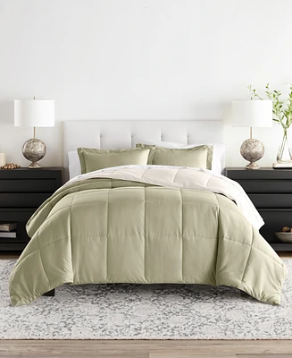 ienjoy Home All Season Lightweight Down Alternative Reversible 2-Pc. Comforter Set, Twin/Twin Xl