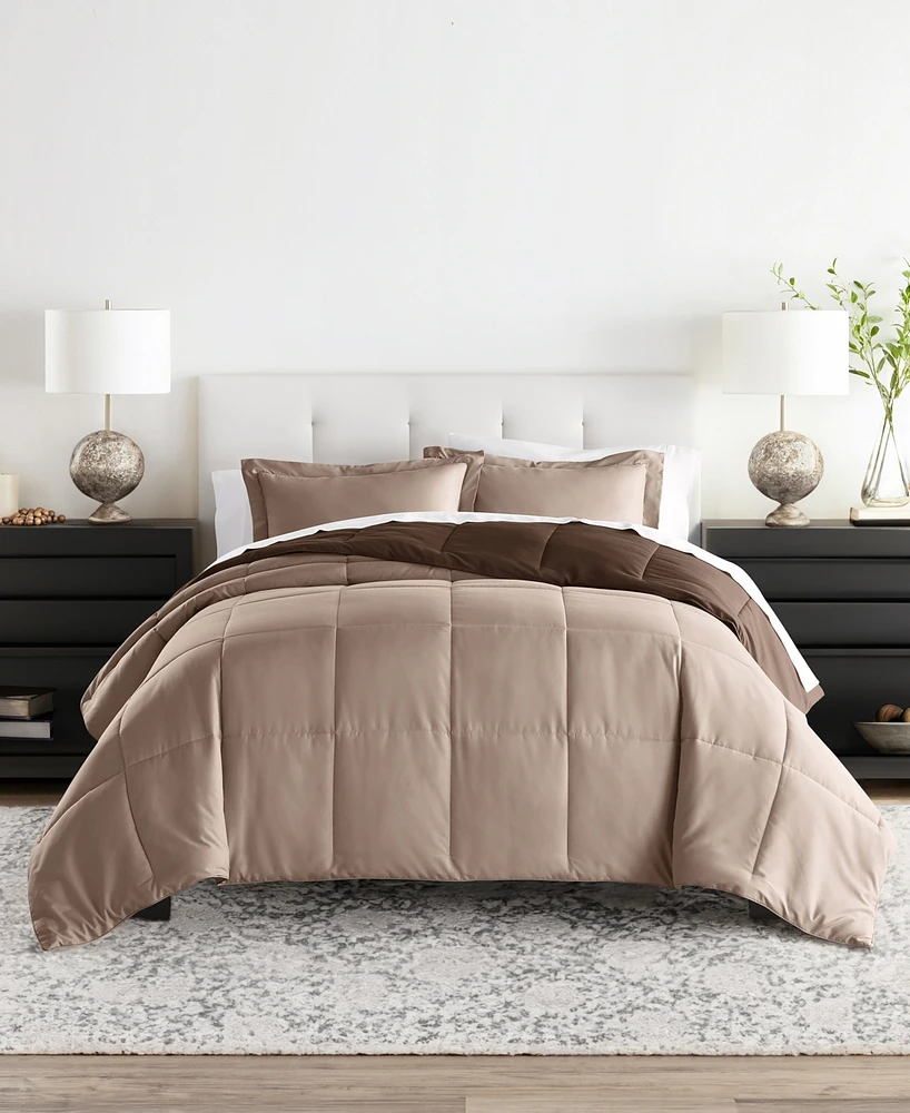 ienjoy Home All Season Lightweight Down Alternative Reversible 2-Pc. Comforter Set, Twin/Twin Xl