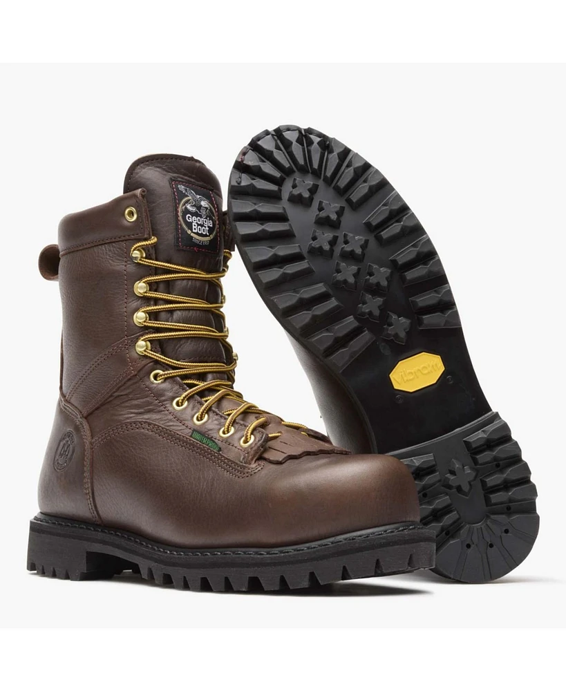 Georgia Boot Lace-to-Toe Steel Toe Waterproof Work