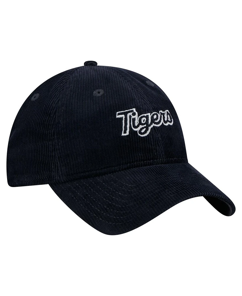 New Era Women's Navy Detroit Tigers Corduroy 9TWENTY Adjustable Hat