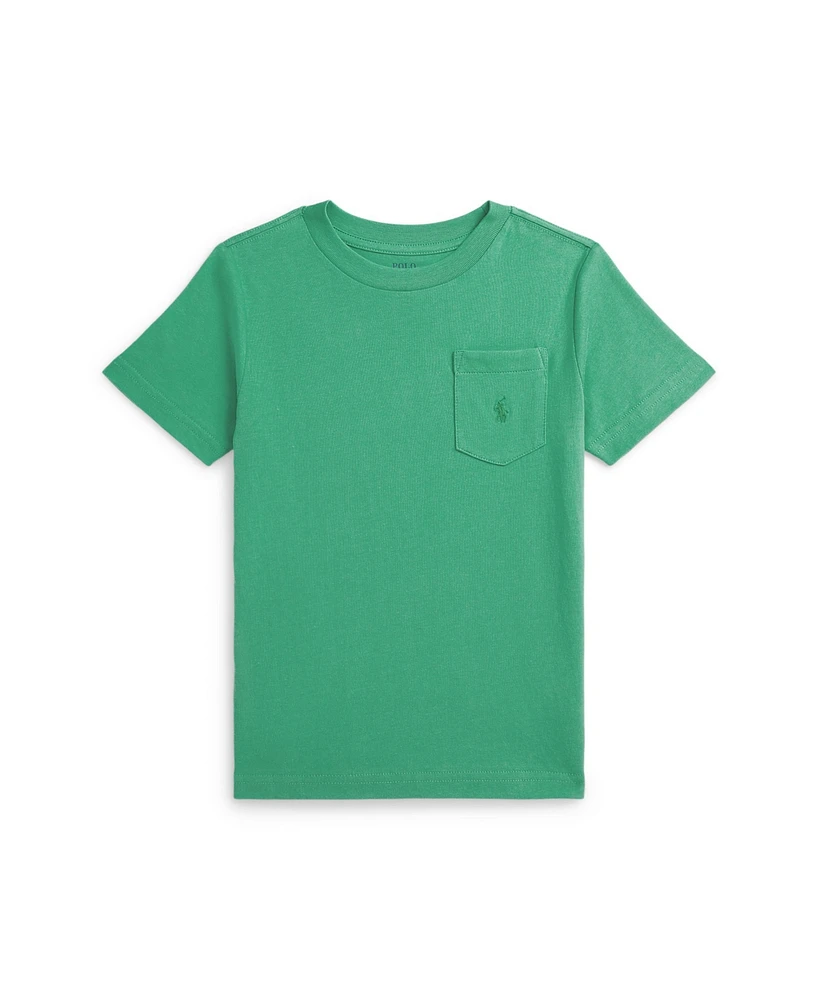 Polo Ralph Lauren Toddler and Little Boys Jersey Pocket T-Shirt