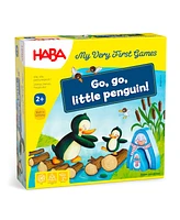 Haba My Very First Games Go, Go Little Penguin, Toddler Learning Game and Cooperative Toddler Board Games for 2 Years and up, Made in Germany