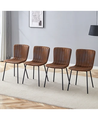 Luxury Minimalist Dining Chairs - Set of 4