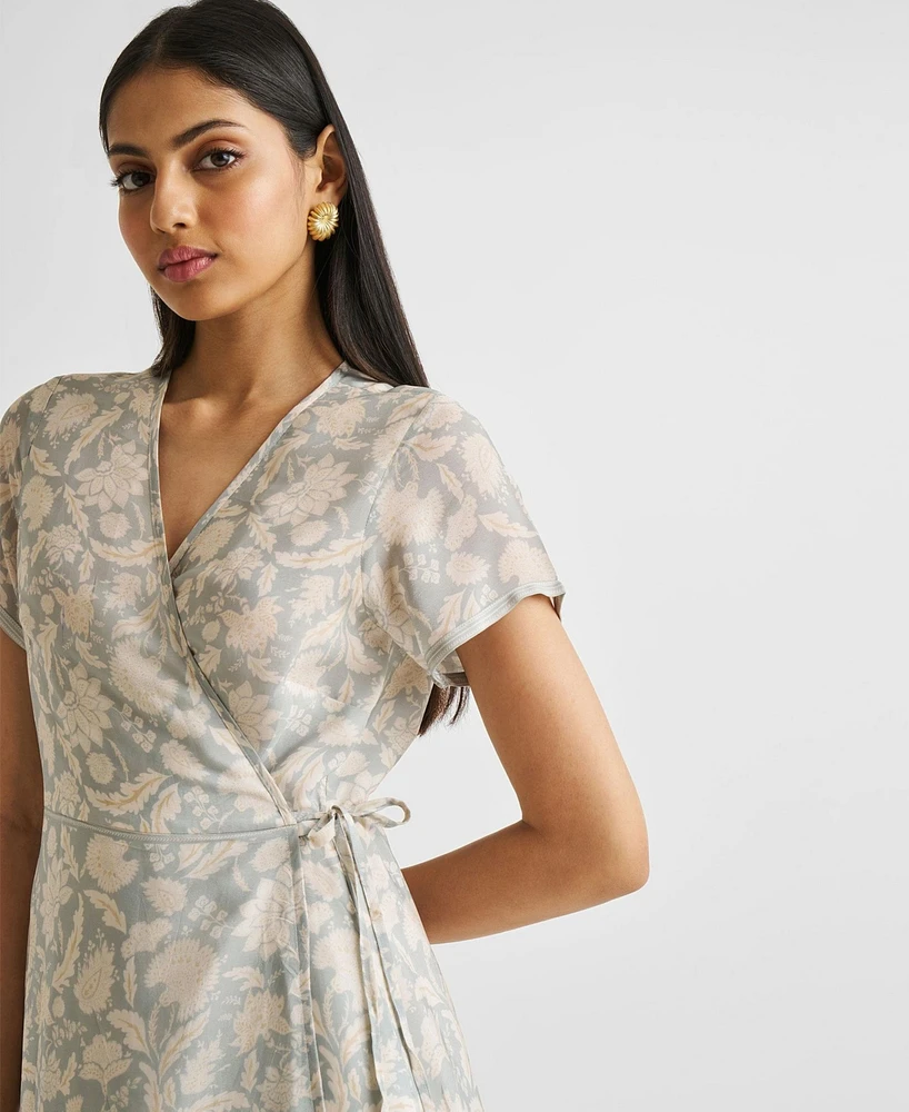 Reistor Women's Maxi Wrap Dress