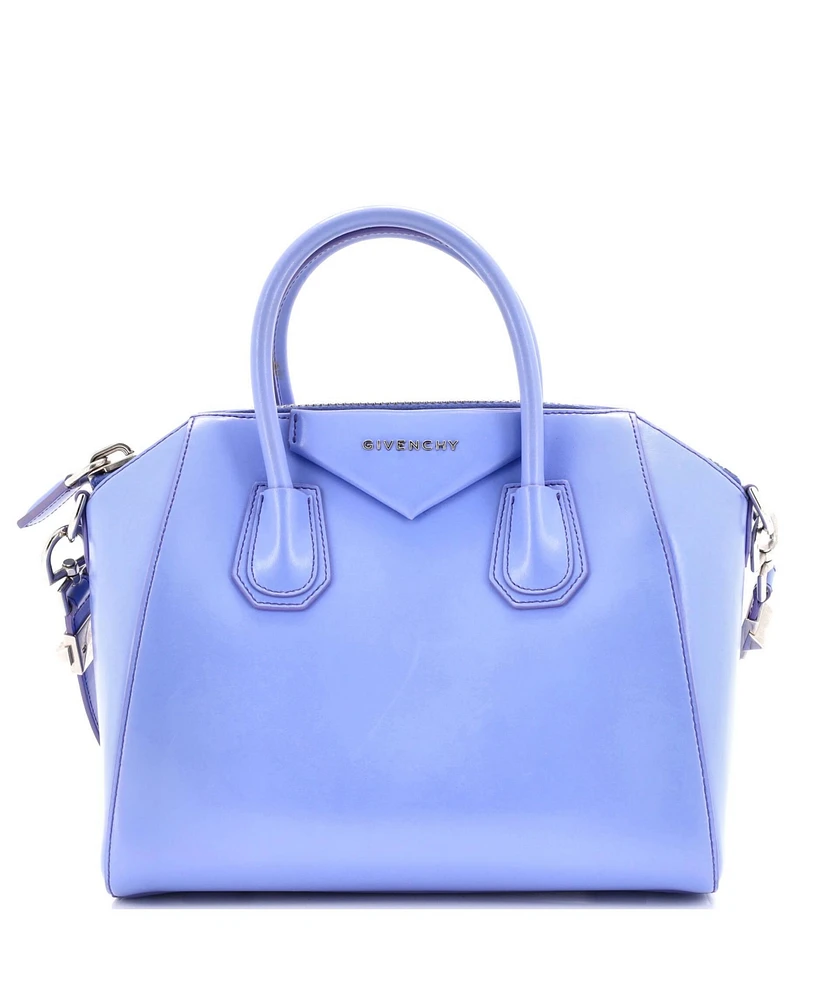 Pre-Owned Givenchy Small Antigona Bag Glazed Leather