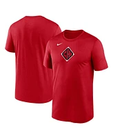 Nike Men's Red Chicago White Sox 2025 City Connect Legend Team Phrase Script Performance T-Shirt