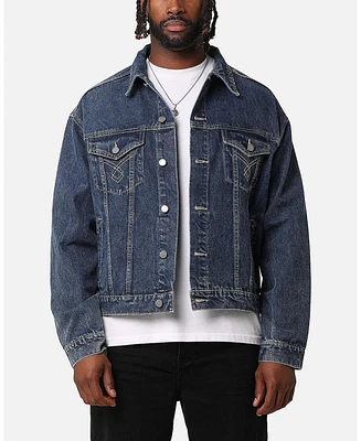 Xxiii Men's Classic Trucker Denim Jacket