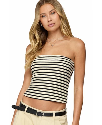 Edikted Women's Odora Striped Tube Top