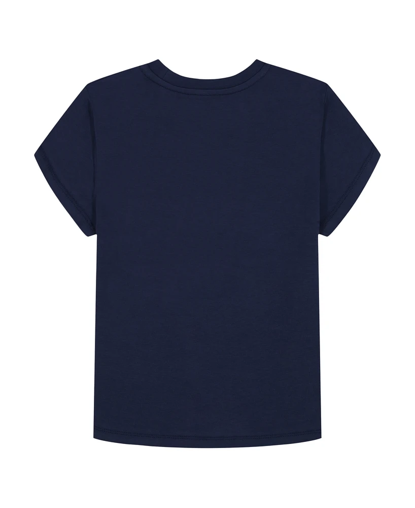 Calvin Klein Big Girls Ombre Print Monogram T-Shirt