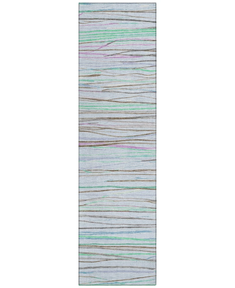 Addison Chantille Machine Washable ACN1608 2'3"x7'6" Runner Area Rug