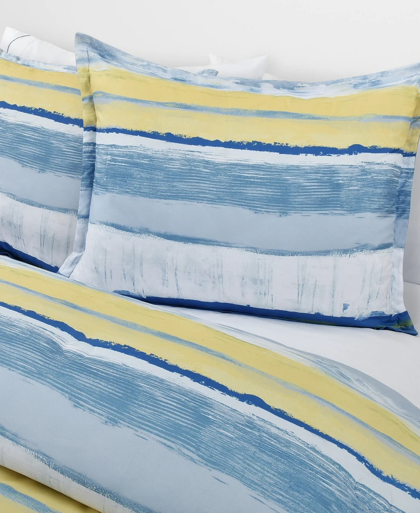J by J Queen Bold Seashore 3-Pc. Comforter Set, King/California King