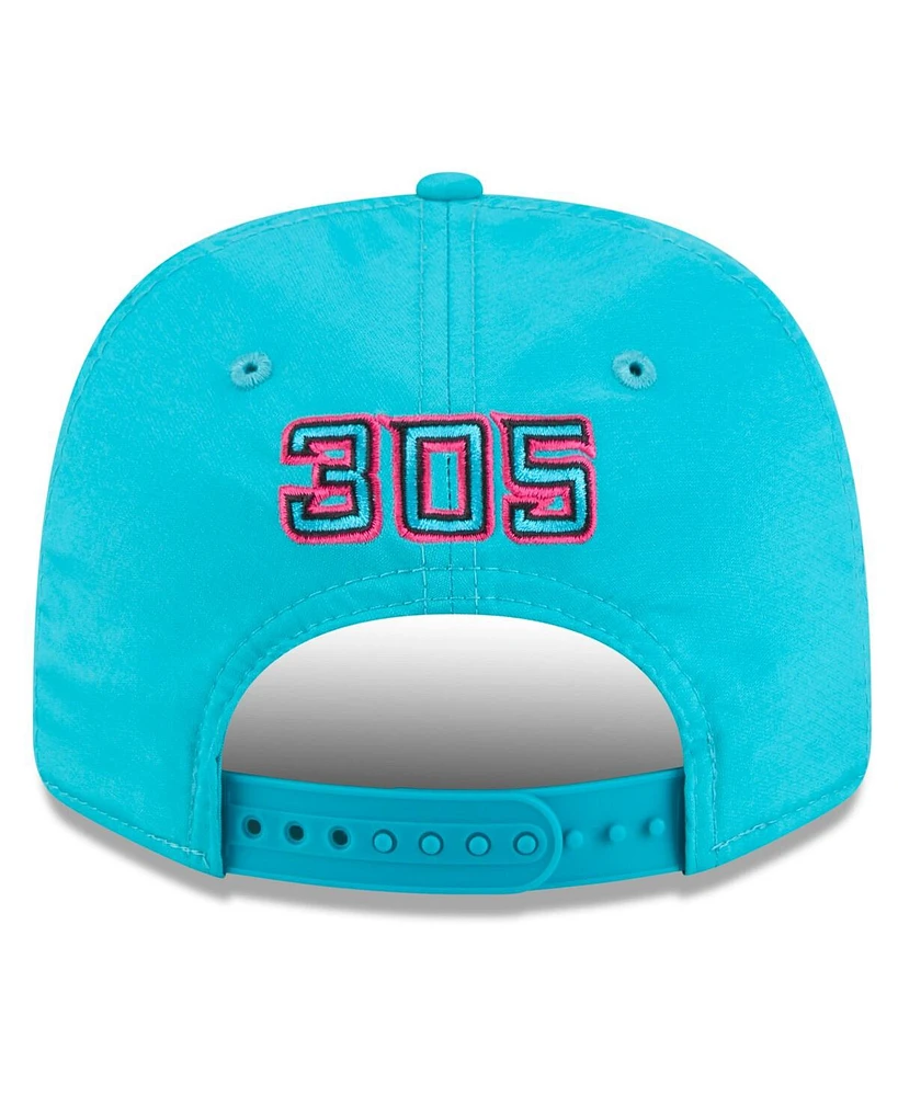 New Era Men's Teal Miami Marlins 2025 City Connect 9SEVENTY Adjustable Hat