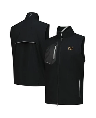 Men's Zero Restriction Black 151st Kentucky Derby Z700 Full-Zip Vest