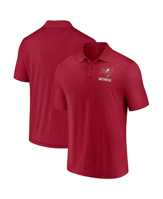 Fanatics Men's Red Tampa Bay Buccaneers Lockup Polo Shirt