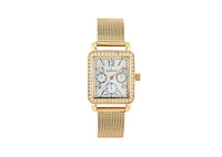 Peugeot Women's 35x30mm 14K Gold Plated Square Dress Watch