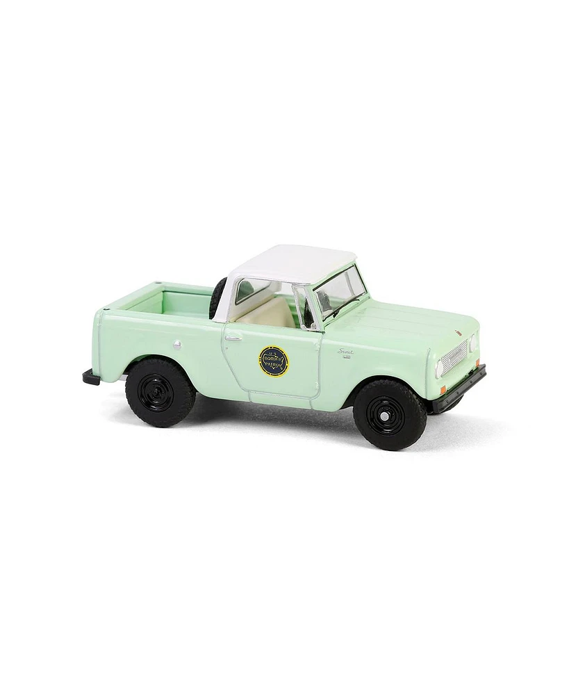 1/64 1969 Harvester Scout Half Cab, Us Border Patrol, Hot Pursuit