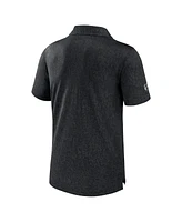 Fanatics Men's Black Tampa Bay Lightning Authentic Pro Jacquard Polo Shirt