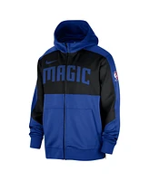 Nike Men's Blue Orlando Magic Authentic On-Court Showtime Performance Full-Zip Hoodie