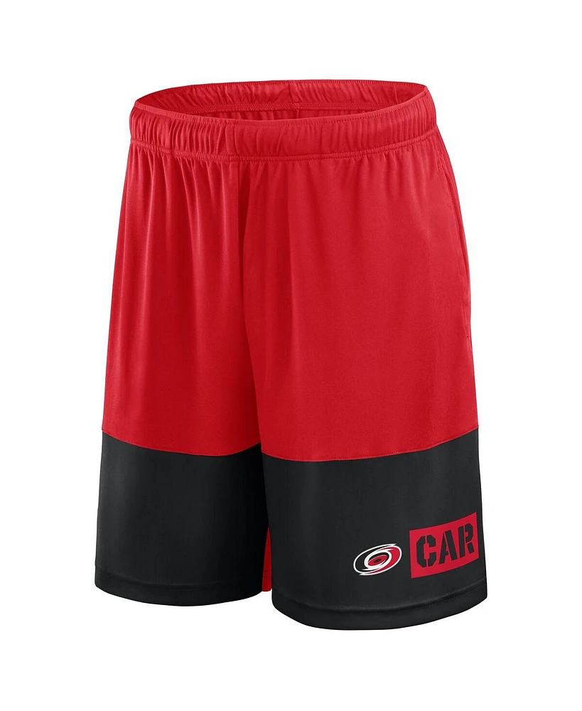 Logo Athletic Men's Red Carolina Hurricanes Best of the Shorts