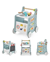 Slickblue Kids 6-in-1 Stroller with Play Kitchen Over 12 Months