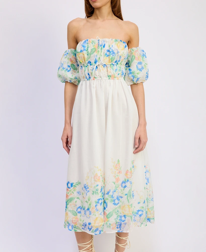 En Saison Women's Julia Midi Dress