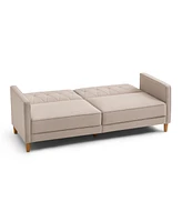 Gold Sparrow 77" Polyester Victoria Convertible Sofa Bed, Created for Macy's