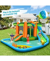 7 in 1 Inflatable Water Slide Park