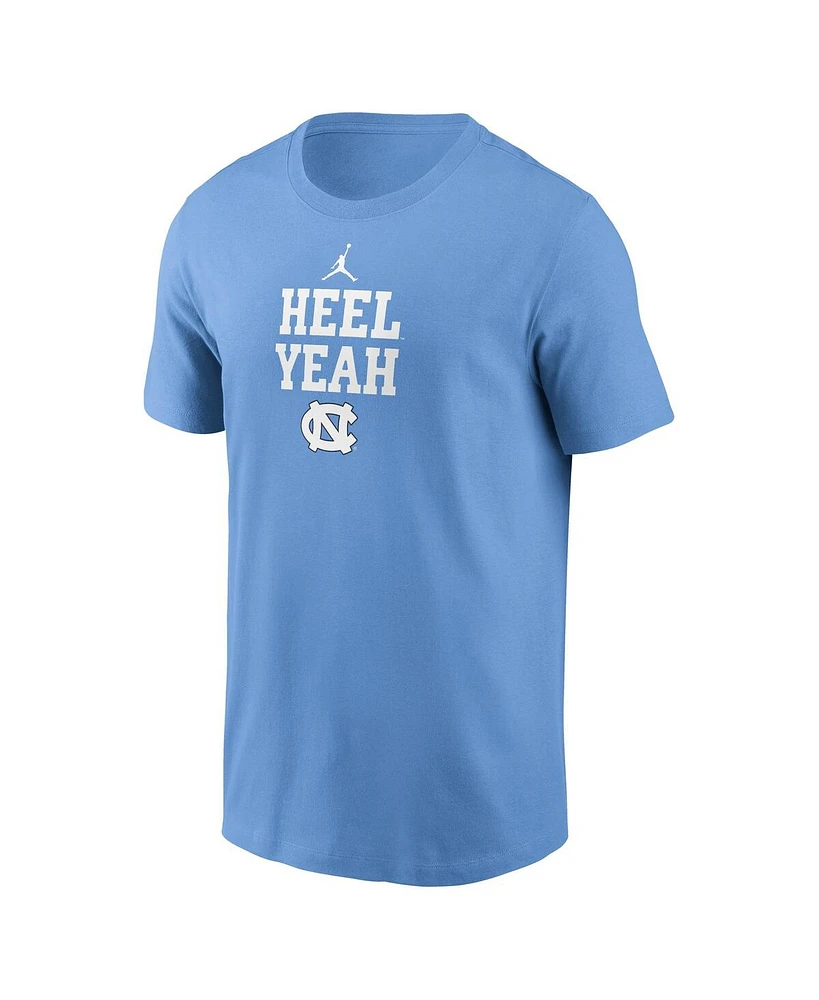 Jordan Men's Carolina Blue North Tar Heels 2025 Sideline Mantra Performance T-Shirt