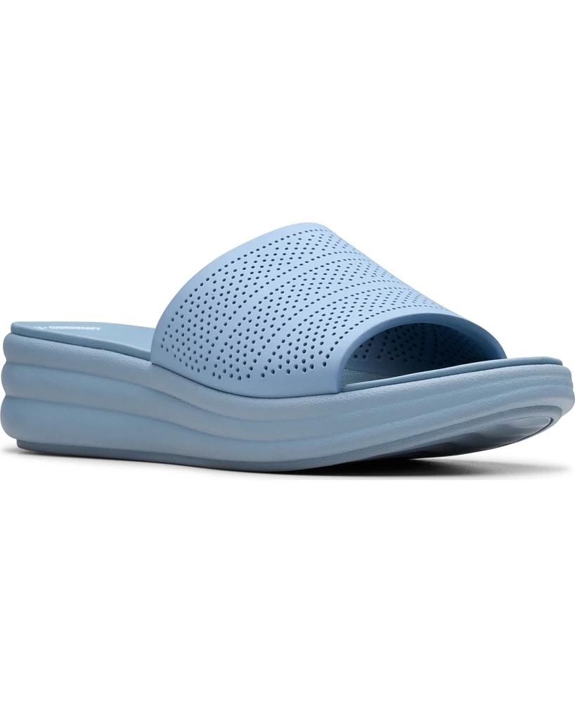 Clarks Cloudsteppers Women's Drift Twist Slip-On Flat Sandals