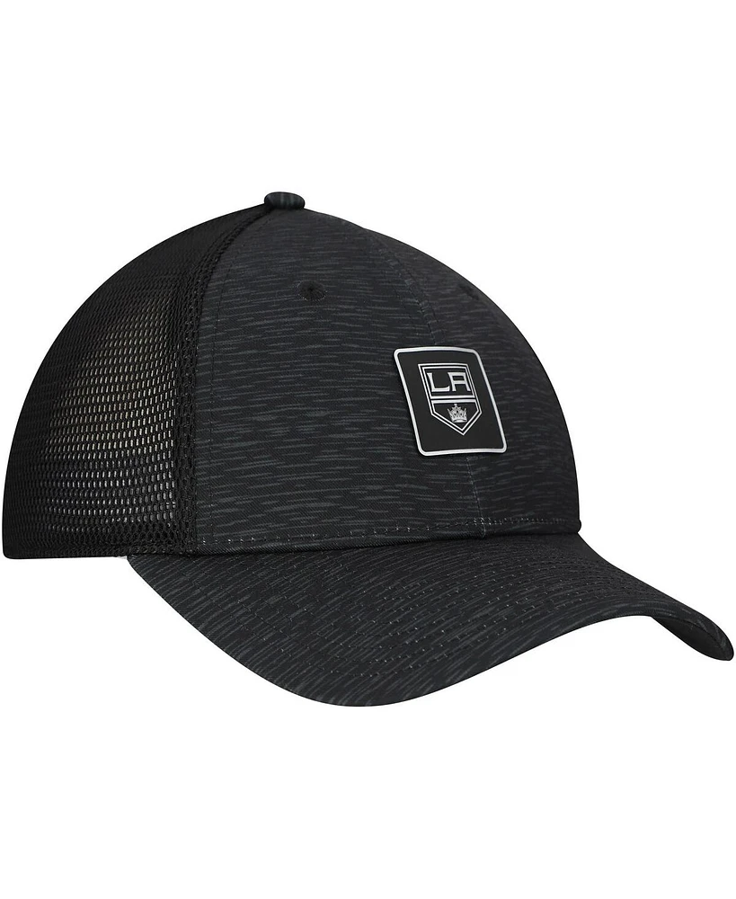 Fanatics Women's Black Los Angeles Kings Authentic Pro Adjustable Trucker Hat