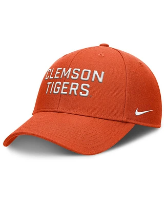 Nike Men's Orange Clemson Tigers Rise Practice Adjustable Hat