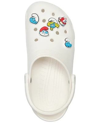 Crocs Jibbitz Smurfs Charms 5-Pack from Finish Line