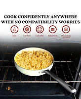 Alva Mobi 8-pc Ceramic Nonstick Cookware Set - Healthy Non-Toxic Pfas/Ptfe/Pfoa-Free