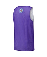 Mitchell & Ness Men's Purple Utah Jazz Hardwood Classics Reversible Mesh Practice Jersey