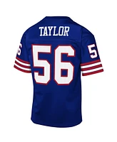 Mitchell & Ness Big Boys and Girls Lawrence Taylor Royal New York Giants 1986 Throwback Fashion Jersey