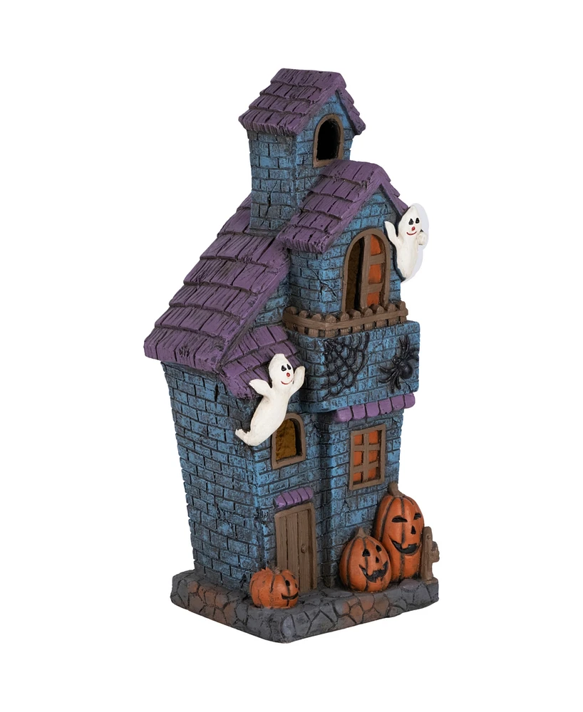 Northlight 22.75" Led Lighted Haunted House with Ghosts Halloween Decoration