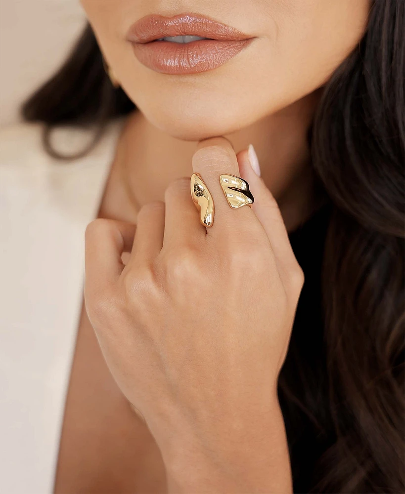 Ettika Liquid Luxe Band Ring
