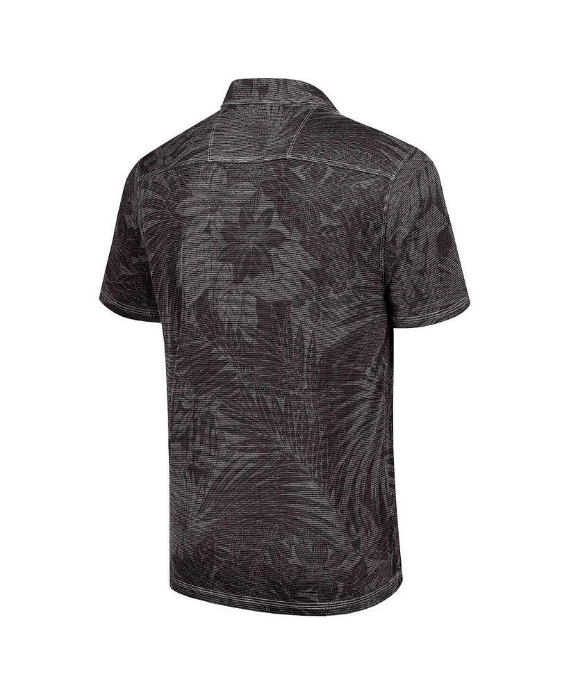 Tommy Bahama Men's Black Florida State Seminoles Sport Santiago Paradise Polo Shirt