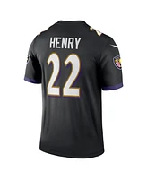 Nike Men's Derrick Henry Black Baltimore Ravens Alternate Legend Jersey
