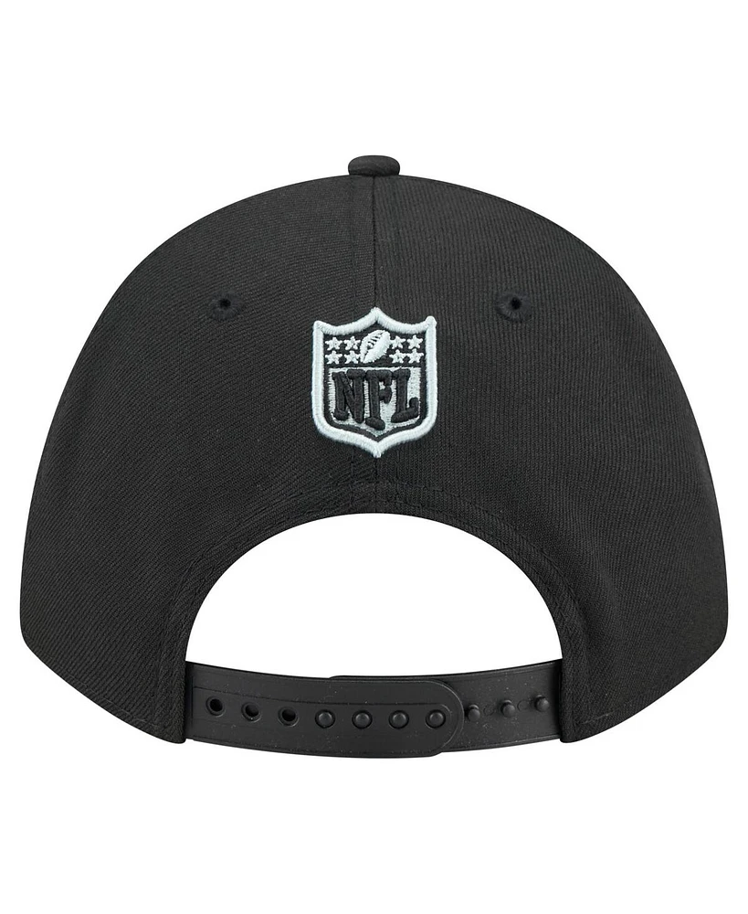 New Era Men's Black Las Vegas Raiders Team Collection 9FORTY M-Crown Adjustable Hat