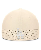Nike Men's Cream Los Angeles Dodgers Rise Performance Flex Hat