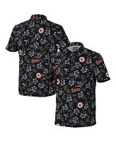 Reyn Spooner Men's Black Baltimore Orioles Cooperstown Collection Performance Polo Shirt