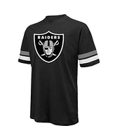 Majestic Men's Ashton Jeanty Black Las Vegas Raiders 2025 Nfl Draft First Round Pick Oversized T-Shirt