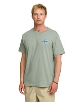 Quiksilver Men's Brushwork Short Sleeve T-Shirt