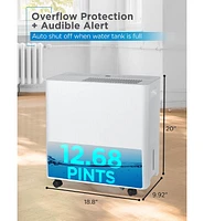 Black & Decker 4500 Sq. Ft. Dehumidifier for Large Spaces and Basements, Energy Star Certified